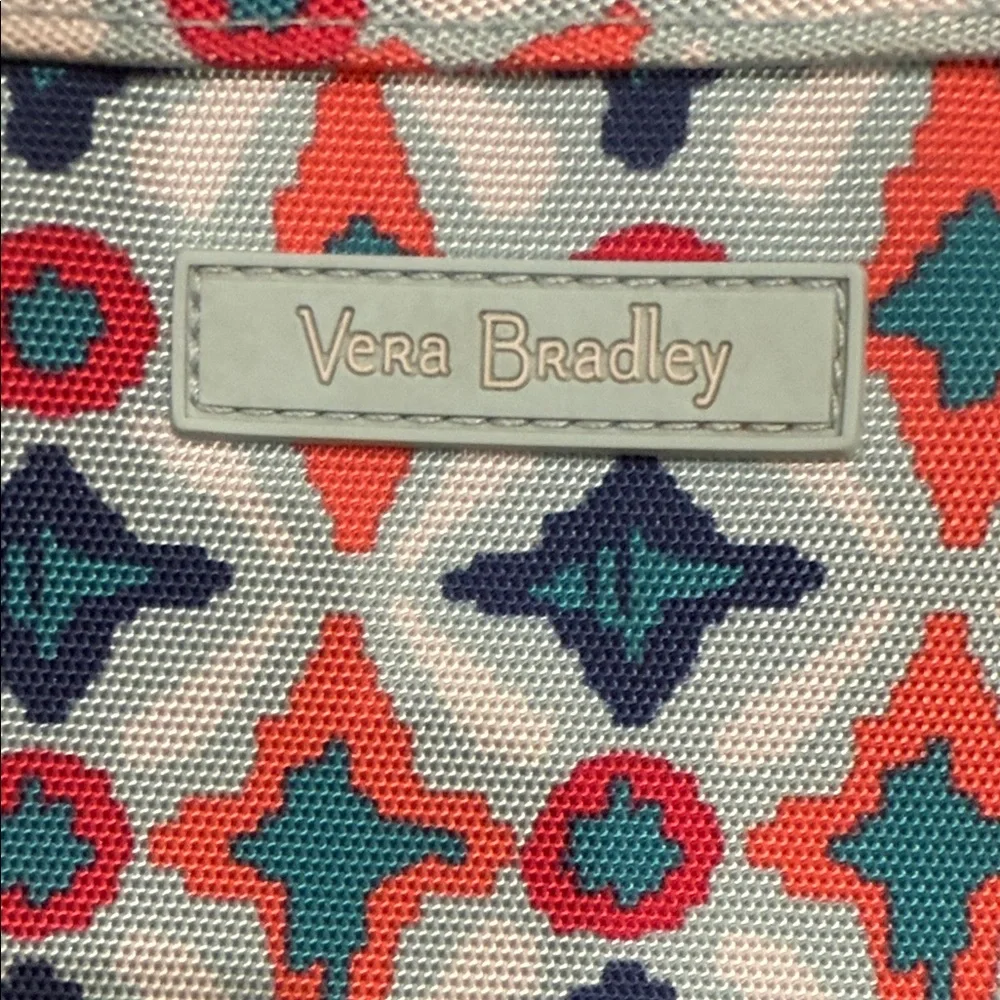 Vera Bradley Lighten Up Weekender Travel Bag Carry-on Retired Water Geo